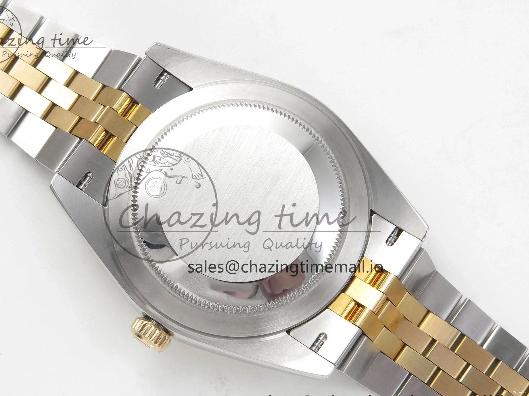 on Edition MOP DateJust White SS 41mm SS Bracelet Jubilee YG Dial Best 126333 3EF YG Diamond SA3235 1:1 0416
